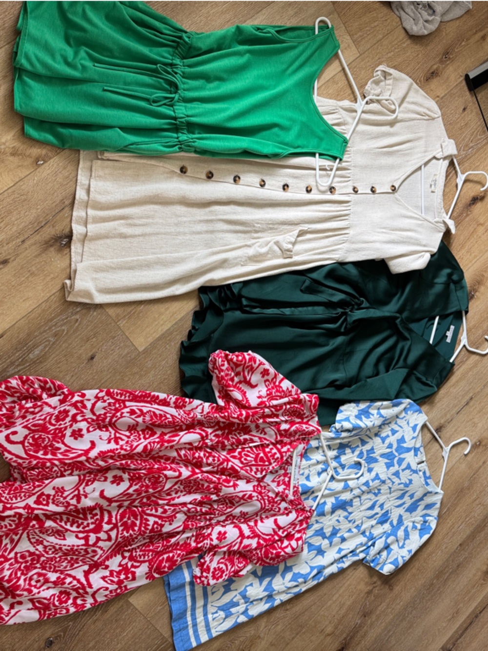Gianni bini green dress and other brands summer bundle sizes sm and m
